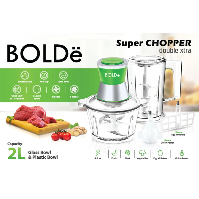 Bolde Super Chopper Double Extra - Hijau 